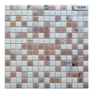 Glass Mosaic Tiles Artificial Kitchen Pool Design
