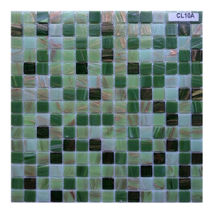 Glass Mosaic Tiles Artificial Kitchen Pool Design