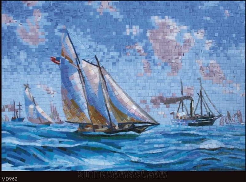 House Beautiful Decoration Pattern Mosaic Art
