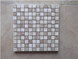Marble Mosaic Bathroom Tile Polished Natural Stone