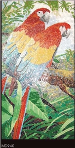 Mosaic Pattern Design Polished Bedroom Decoration