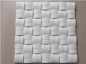 Natural Stone Marble Design Brick Wall Mosaic Tile