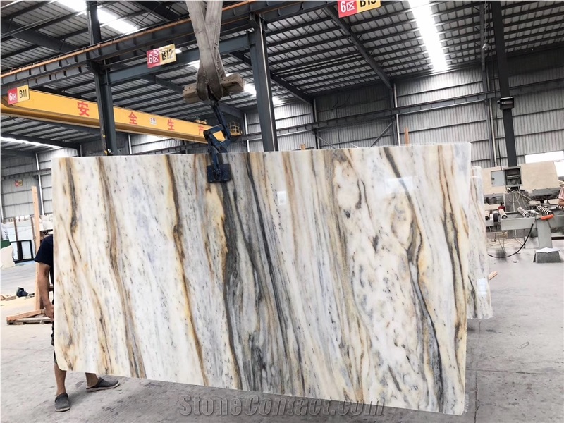 Palissandro Blue Marble Polished Walling Slabs