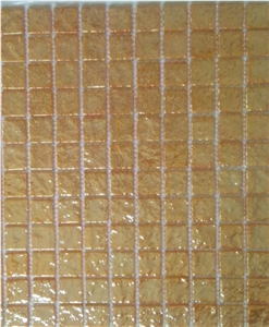 Polished Glass China Stone Mosaic Tiles Decoration