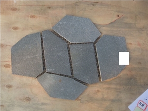 Slate Flagstone Courtyard Flooring Paving Pattern