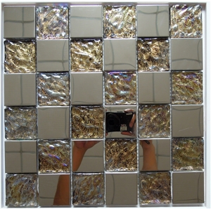 Stone Stainless Mosaic Tile for Bathroom Kitchen
