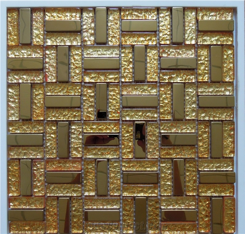 Stone Stainless Mosaic Tile for Bathroom Kitchen