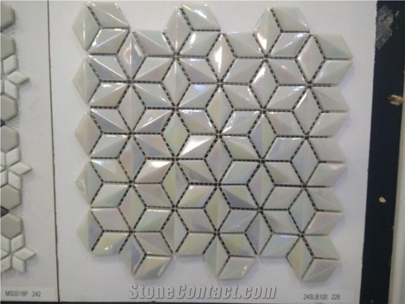 Stones Design Glass Mosaic Tiles for Backsplash