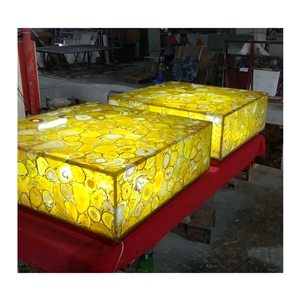 Gemstone Polished Agate Slabs for Tables