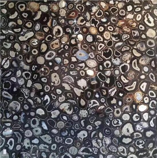 Luxury Stone Solid Surface Composite Agate Marble