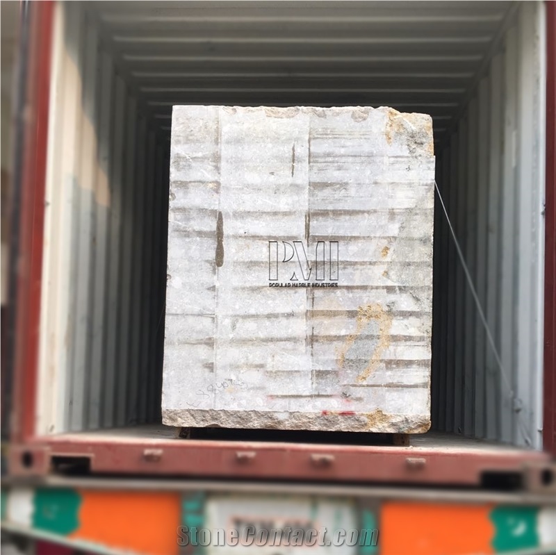 Fossil Gray Marble Blocks