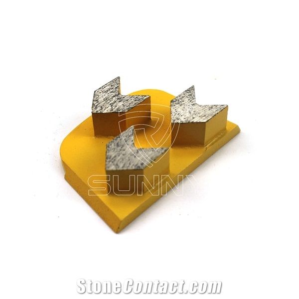 Arrow Segments Diamond Grinding Shoes Tools Lavina