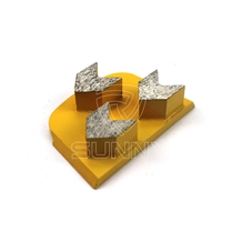 Arrow Segments Diamond Grinding Shoes Tools Lavina