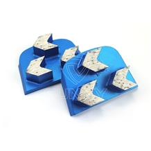 Arrow Segments Diamond Grinding Shoes Tools Lavina