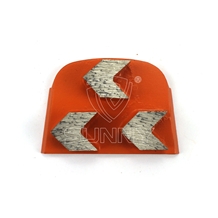 Arrow Segments Diamond Grinding Shoes Tools Lavina