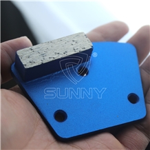 Bar Diamond Segments Concrete Magnetic Shoes