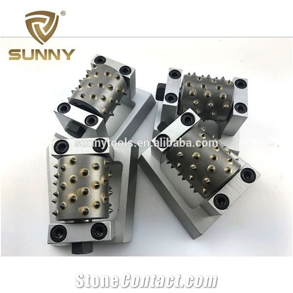 Diamond Frankfurt Bush Hammer Roller Grinding Tool