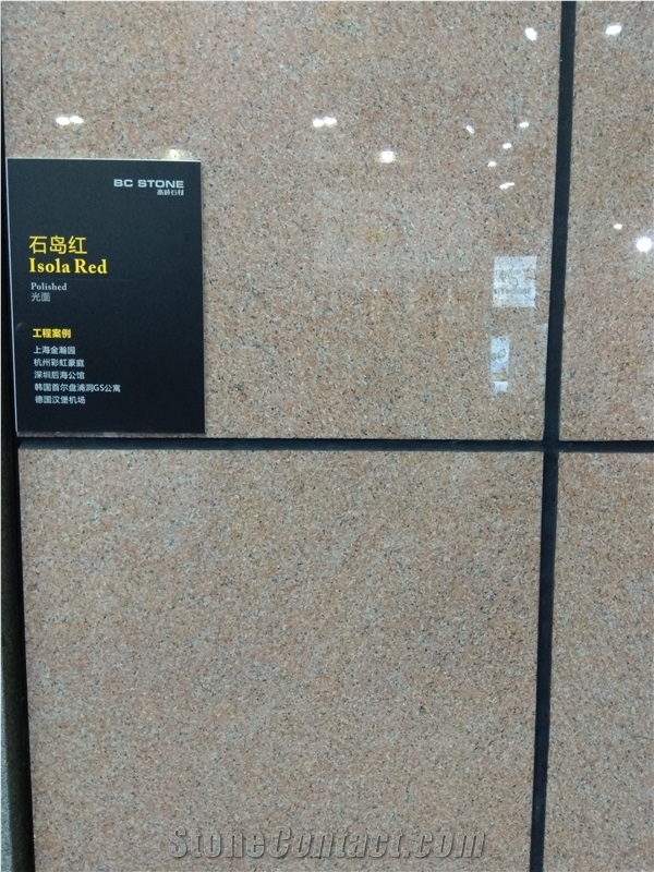 Isola Red Granite Slabs,Tiles