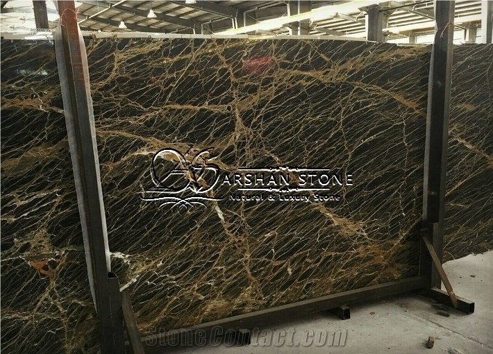 Persian Portoro Gold Marble