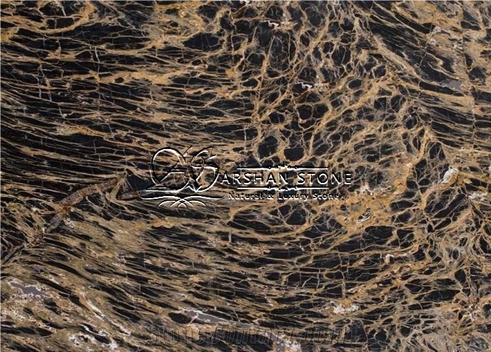 Persian Portoro Gold Marble