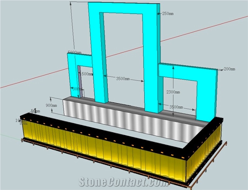 Custom Luxury Illuminated Club Bar Countertops