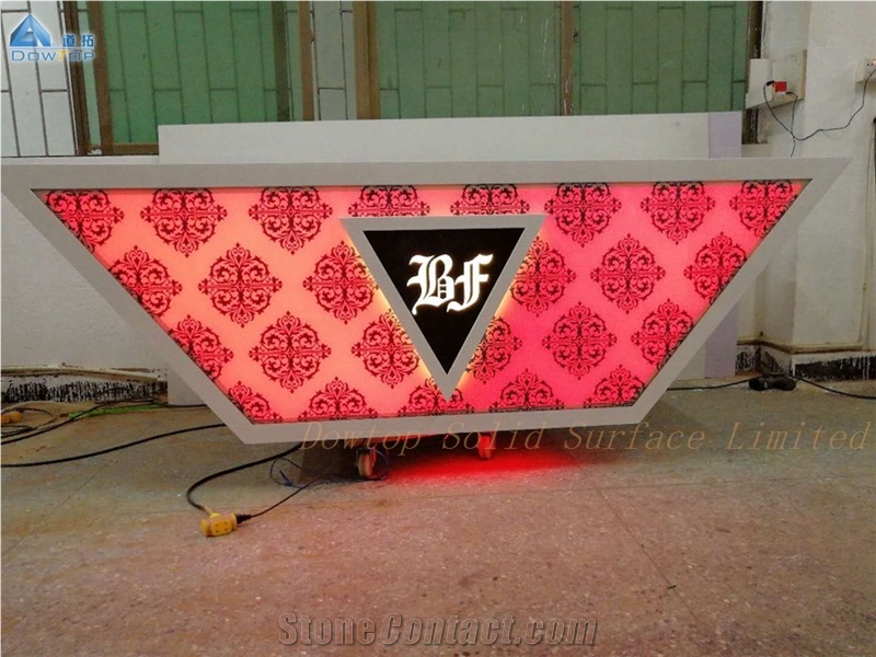 Glowing Led Bar Table Dj Table Bar Countertop