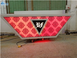 Glowing Led Bar Table Dj Table Bar Countertop