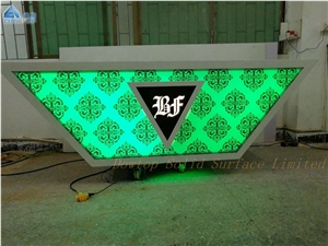 Glowing Led Bar Table Dj Table Bar Countertop