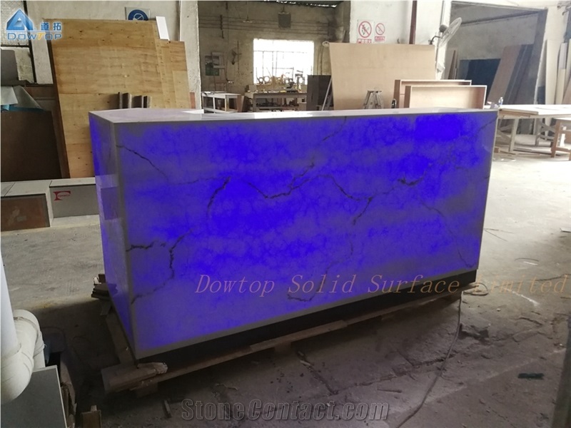 Luxury Led Nightclub Bar Counter Table