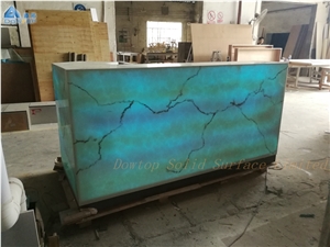 Luxury Led Nightclub Bar Counter Table