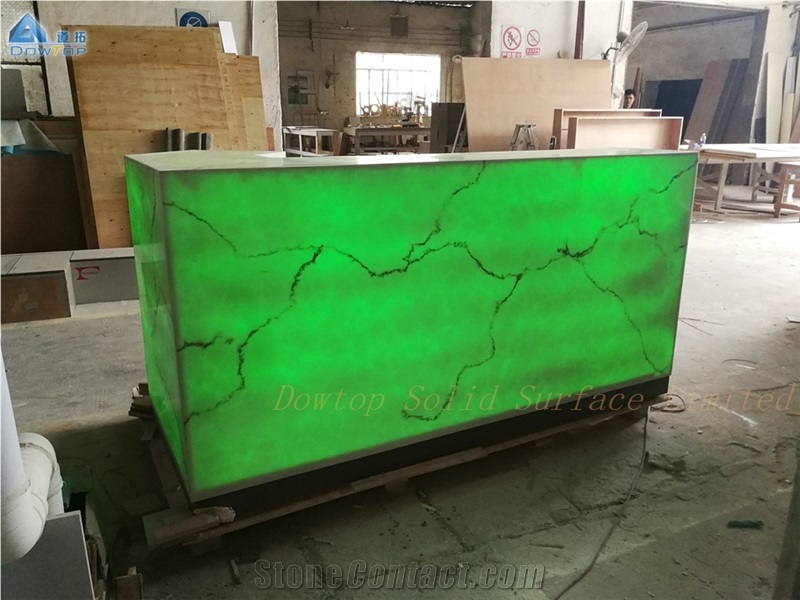 Luxury Led Nightclub Bar Counter Table