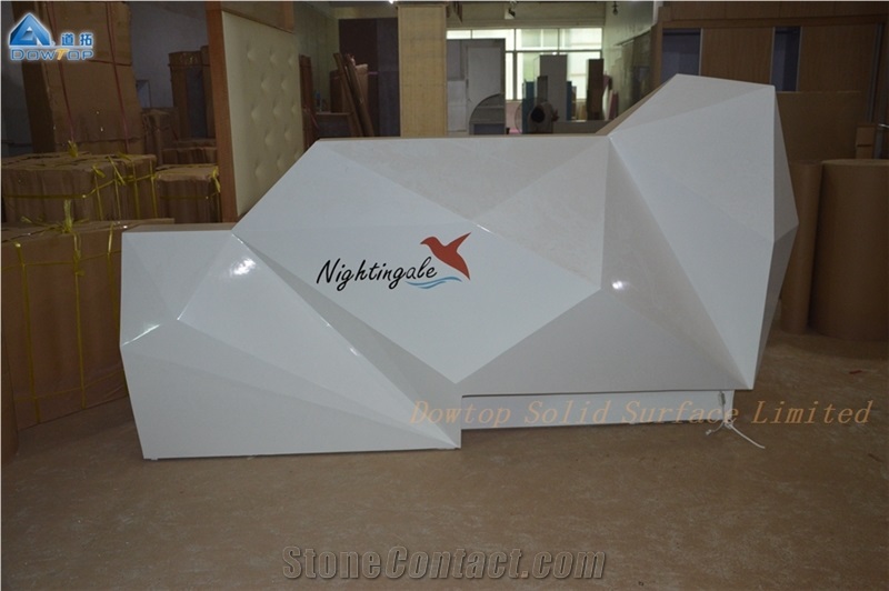 Luxury Salon Office Spa Reception Counter Desk