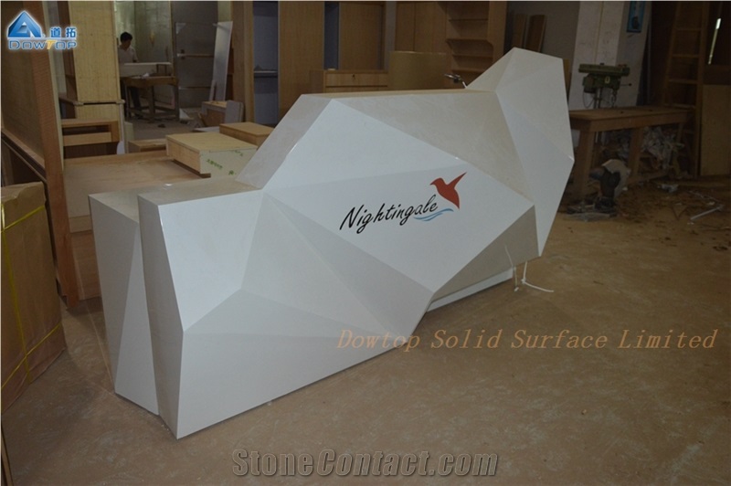 Luxury Salon Office Spa Reception Counter Desk