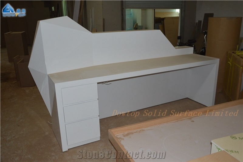 Luxury Salon Office Spa Reception Counter Desk