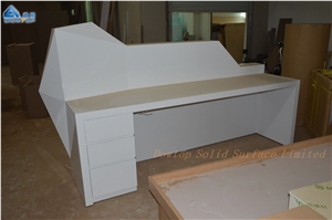 Luxury Salon Office Spa Reception Counter Desk