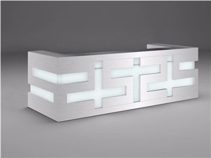 Modern Salon Furniture Reception Counter Desk