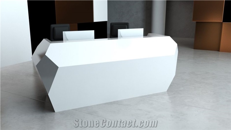 Modern Salon Furniture Reception Counter Desk