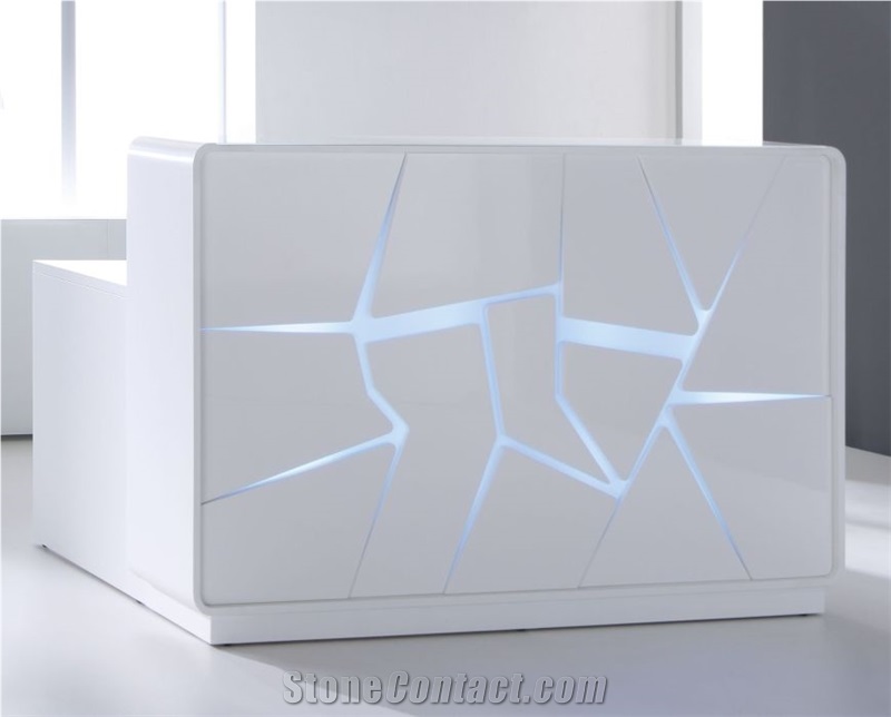 Modern Salon Furniture Reception Counter Desk