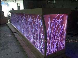 Night Club Bar Counter Artificial Stone Countertop