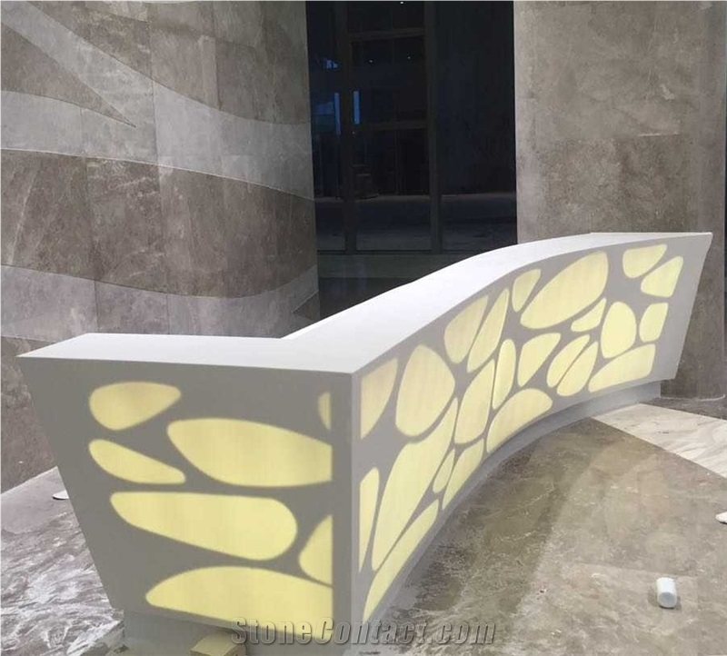 Pure Acrylic Special Shaped Night Bar Counter