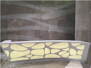 Pure Acrylic Special Shaped Night Bar Counter