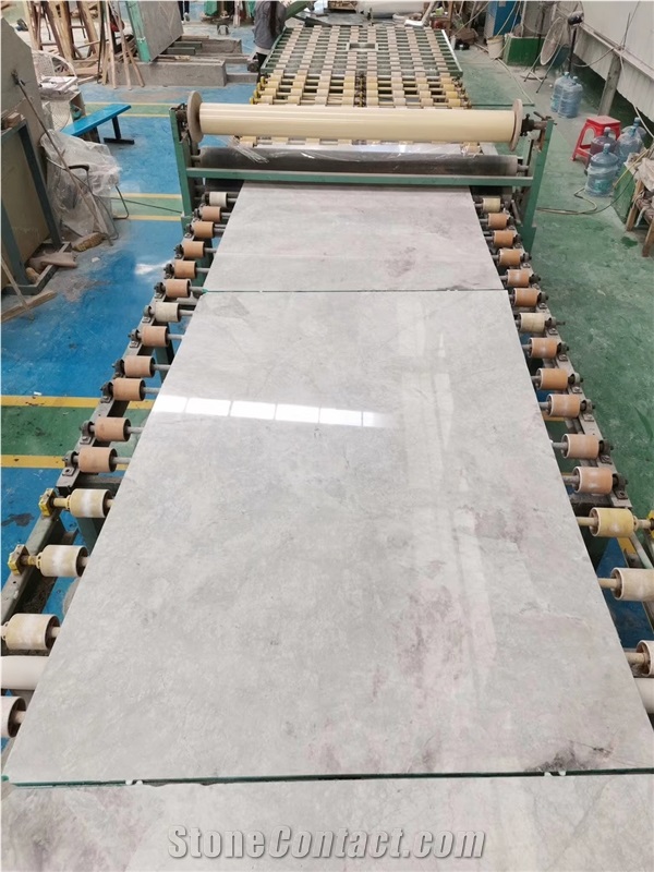 Abba Grey Marble Tiles and Yabo White Slabs
