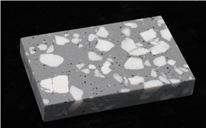 Cheap Men-Made Cement Terrazzo Bathroom Flooring