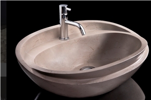 Customized Square Round Marble Art Wash Basin