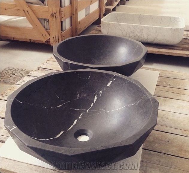 Customized Square Round Marble Art Wash Basin