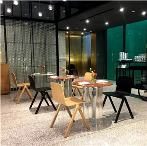 Grey Color Terrazzo Flooring And Wall Tiles