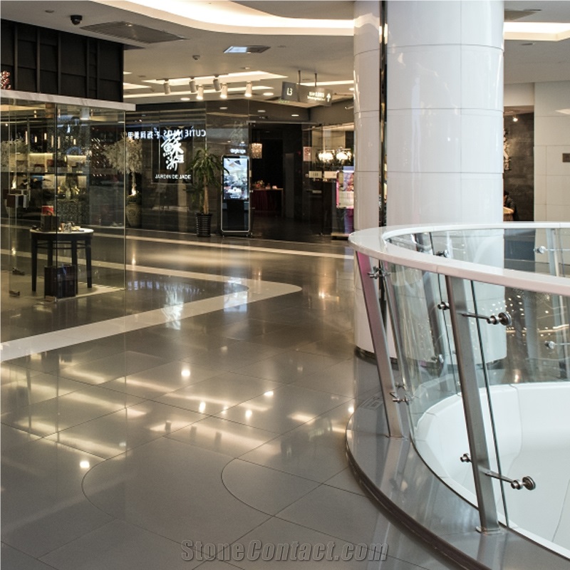 Grey Color Terrazzo Flooring And Wall Tiles
