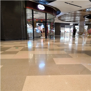 Grey Color Terrazzo Flooring And Wall Tiles