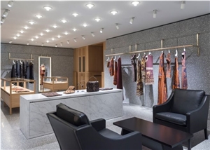 Grey Color Terrazzo Flooring And Wall Tiles