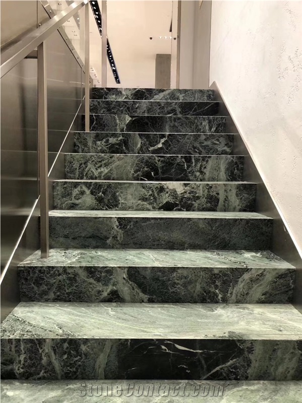 Verde Alpi Marble First Choice Polished Slabs